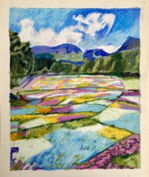 Paisaje primaveral japones