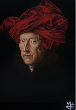 El Hombre del Turbante Rojo (Réplica)